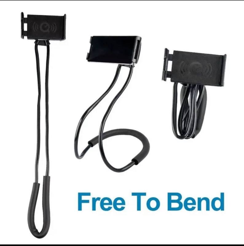 ADJUSTABLE LAZY CHEST PHONE HOLDER