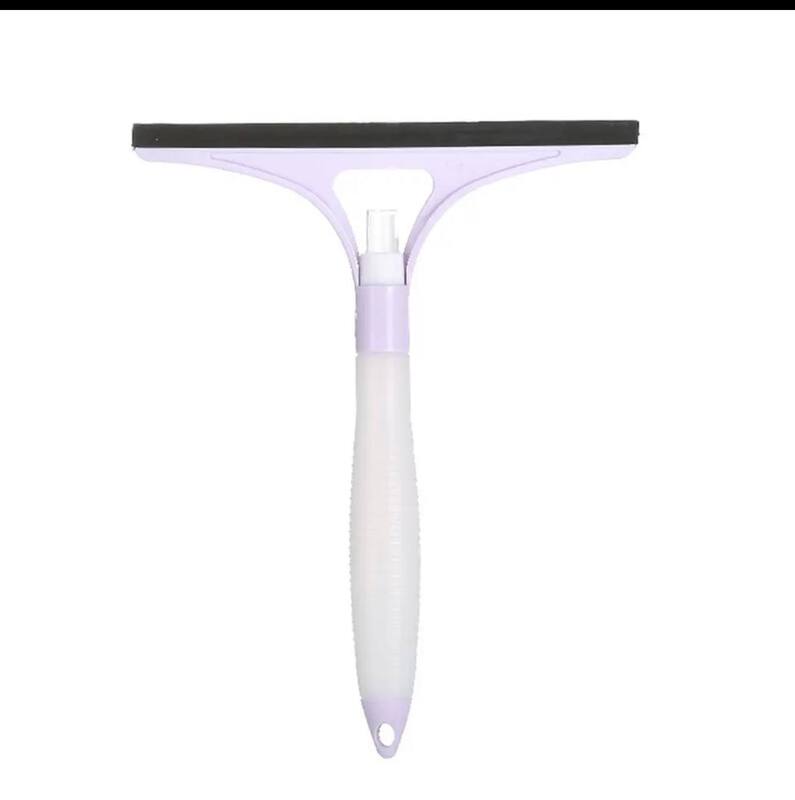 MULTIFUNCTIONAL WINDOW CLEANER WITH SPRAY  NOZZLE AND SCRAPPER