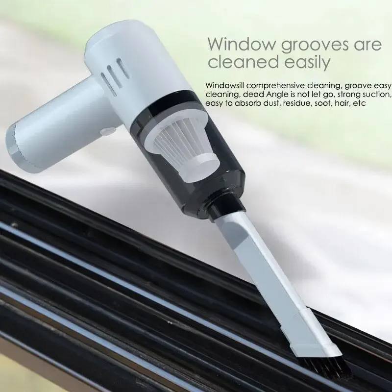 PORTABLE RECHARGEABLE HAND-HELD VACUUM CLEANER