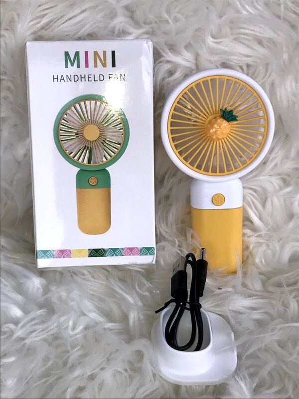 HAND HELD RECHARGEABLE FAN