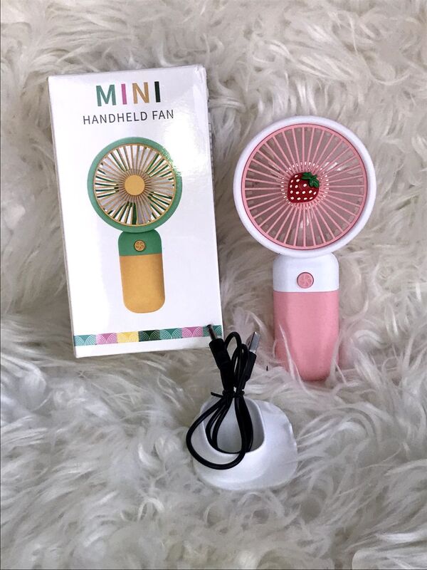 HAND HELD RECHARGEABLE FAN