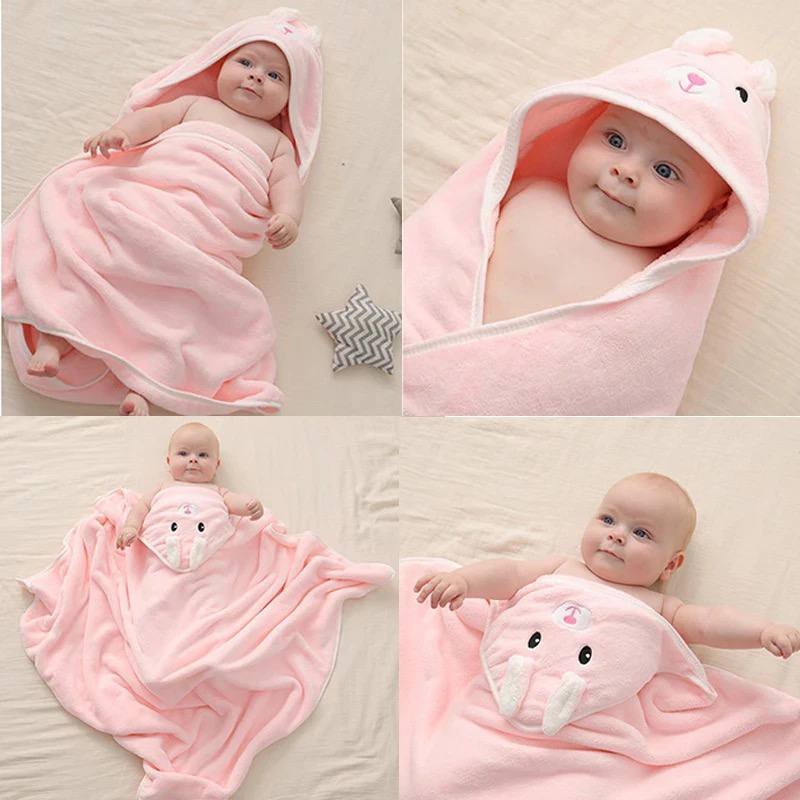 CHILDREN HOODED WEARABLE TOWEL - FREE SIZE, HIGH ABSORBENT, GOOD QUALITY