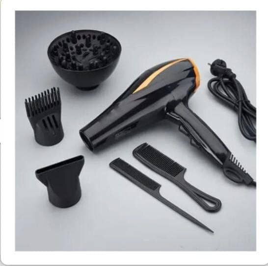 Hair Dryer with set of combs and accessories