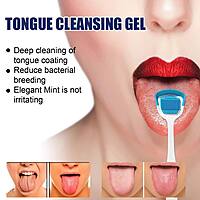 EELHOE TONGUE CLEANING GEL WITH TONGUE SCRAPPER