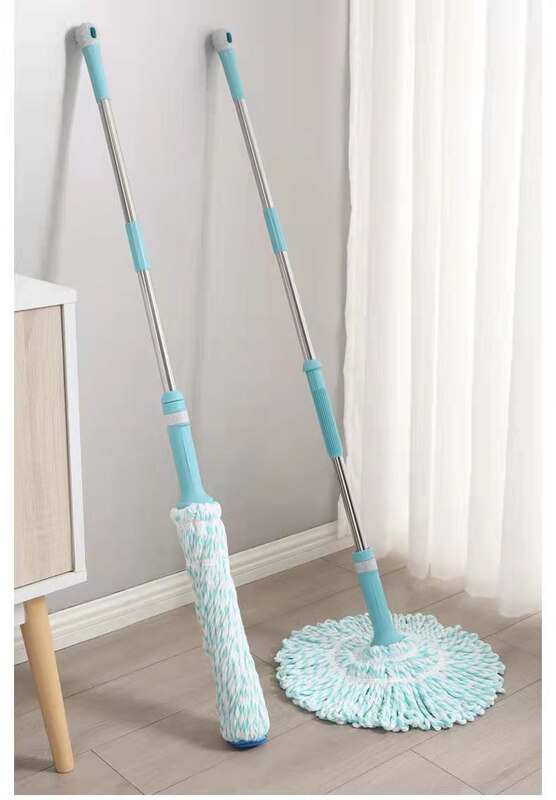 RETRACTABLE MICROFIBER SQUEEZE MOP