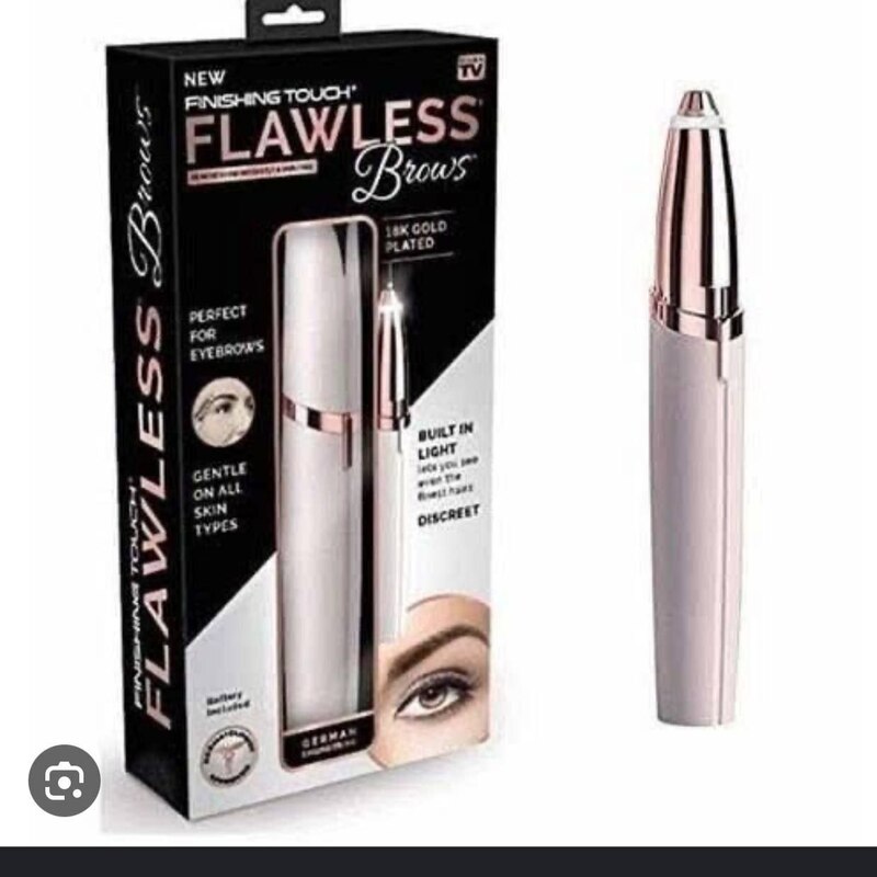 FLAWLESS RECHARGEABLE BROWS FINISHING TOUCH HAIR REMOVER