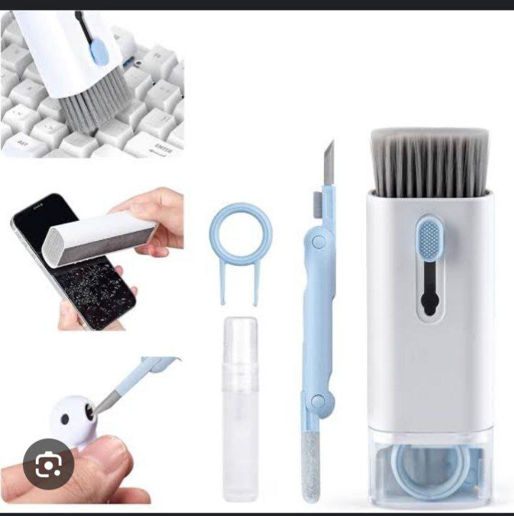 MULTIFUNCTIONAL CLEANING BRUSH FOR CLEANING KEY BORDS, MOBILE PHONE HEAD PHONES & LAPTOP
