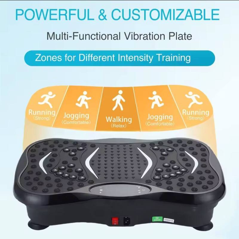 VIBRATION PLATFORM PLATE WHOLE BODY MASSAGER WITH REMOTE CONTROL