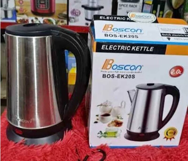 BOSCON  FAST HEATING ELECTRIC KETTLE  ELECTRIC JUG 1.8LTRES