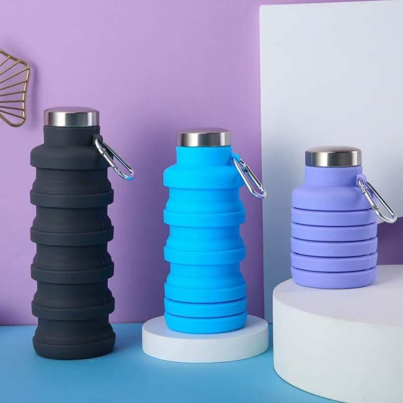 SILICONE FOLDABLE WATER BOTTLE 750ML