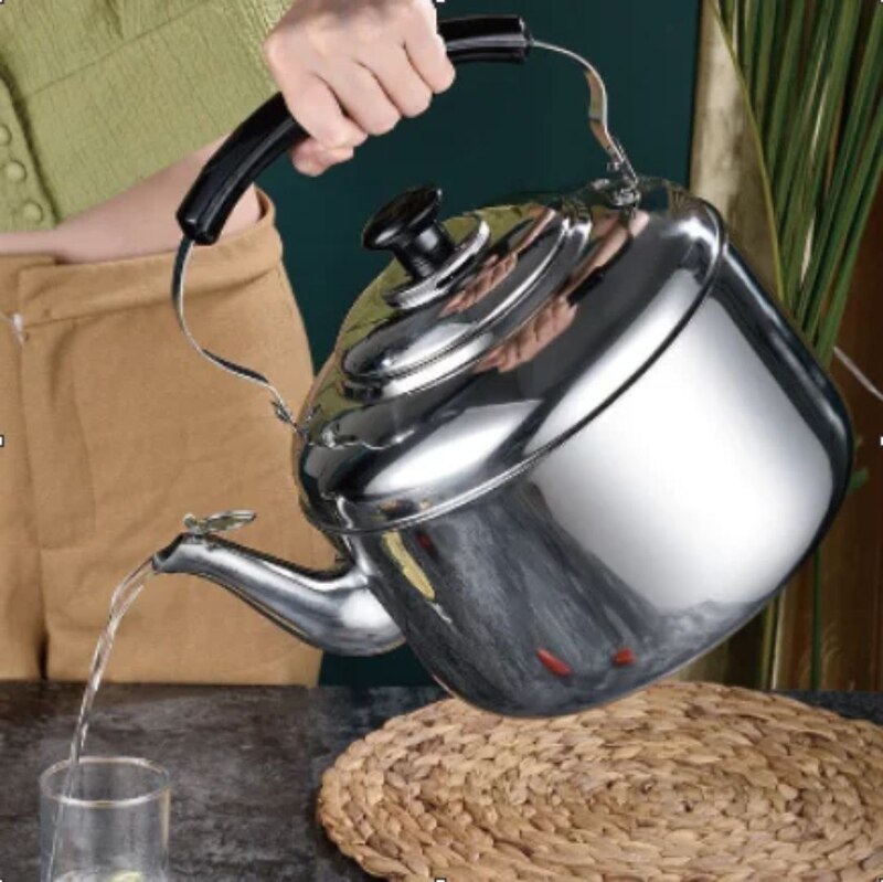 STAINLESS STEEL WHISTLLING KETTLE HIGH QUALITY - 10L