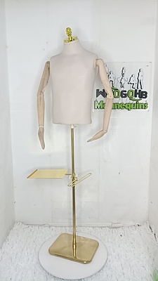 The Dickson Half Body Male Body Form Mannequin