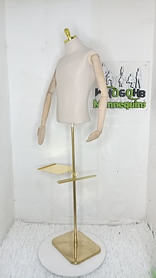 The Dickson Half Body Male Body Form Mannequin