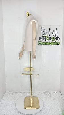 The Dickson Half Body Male Body Form Mannequin