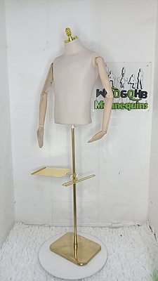 The Dickson Half Body Male Body Form Mannequin