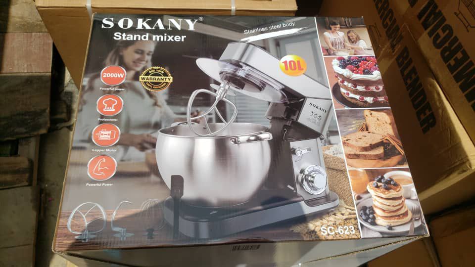 SOKANY STAND MIXER - 10 LITRES