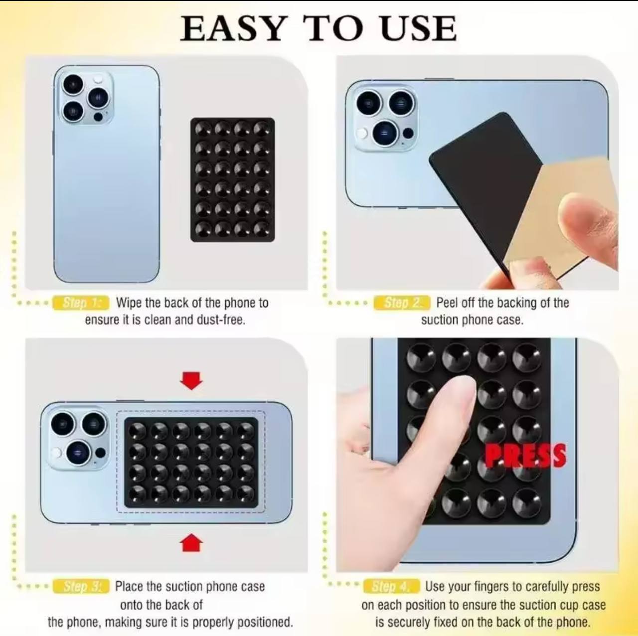 SILICONE PHONE SUCTION