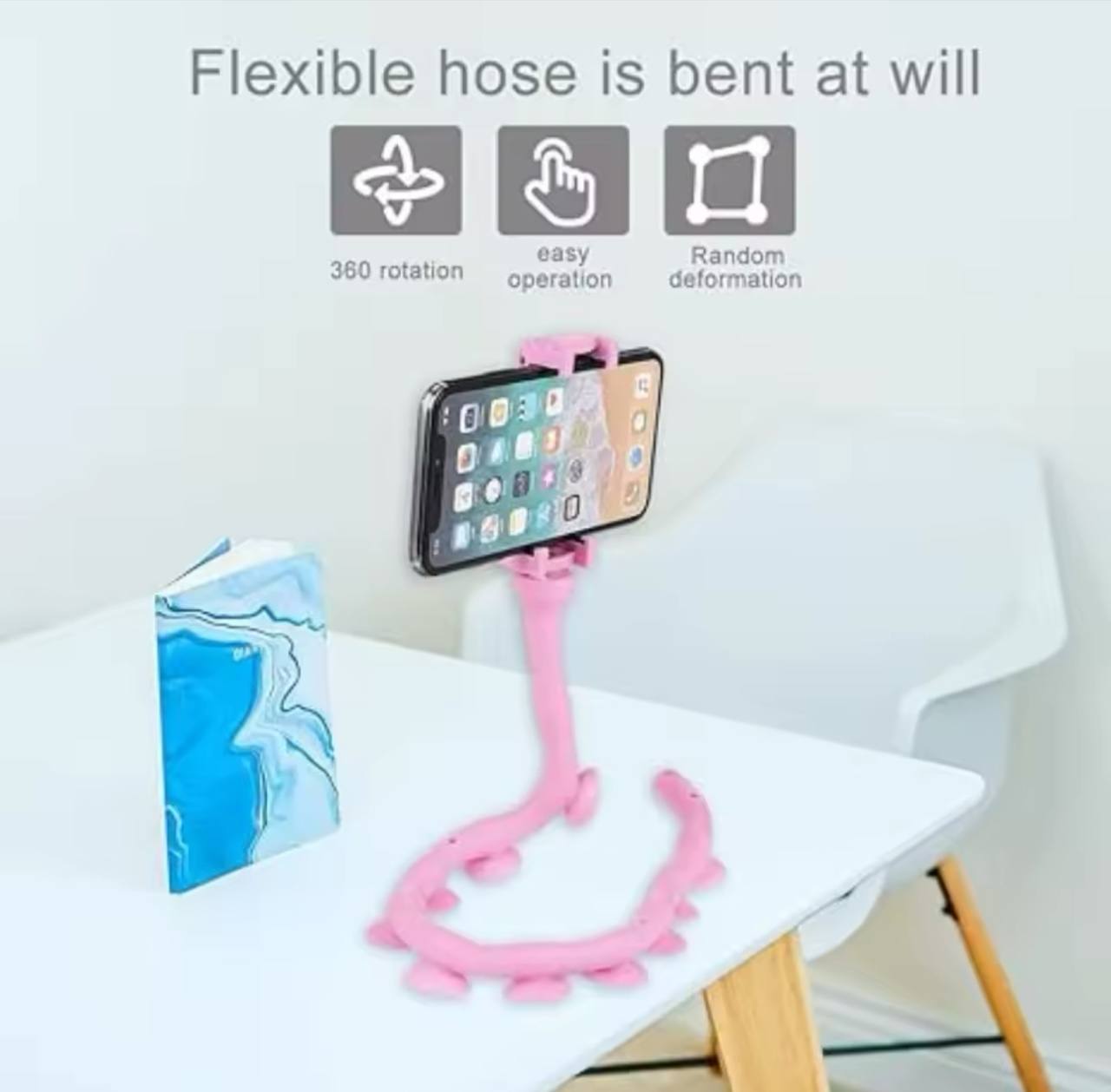 OCTOPUS LAZY PHONE HOLDER 360⁰ ROTATING PHONE HOKDER