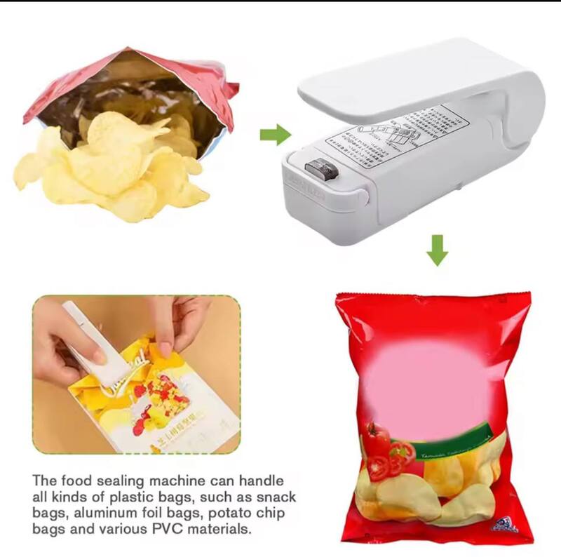 MINI NYLON SEALER PORTABLE MANUAL HEAT SEALING MACHINE - BATTERY OPERATED