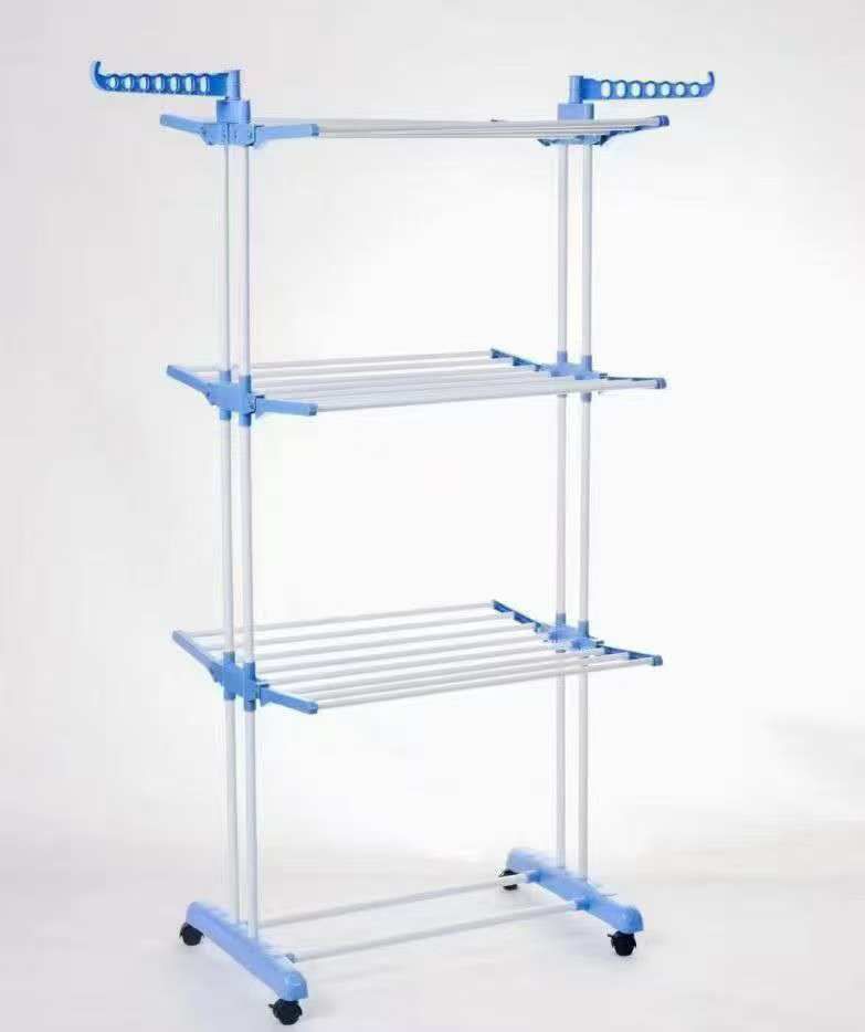 3 TIERS UNIQUE CLOTHES HANGER 3 LAYERS CLOTHES DRYER 50KG LOAD BEARING CAPACITY