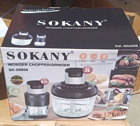 2 IN 1 SOKANNY WONDER CHOPPER 3L + 0.5L