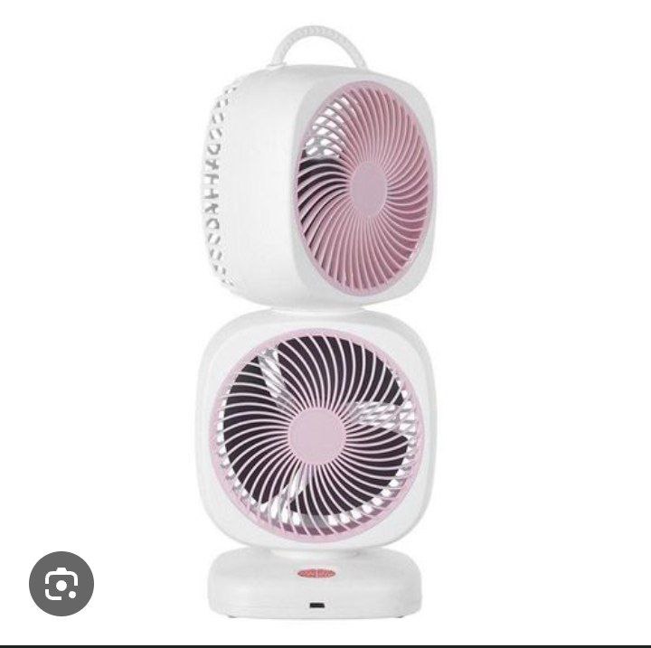 RECHARGEABLE 2-STOREY CIRCULATION FAN