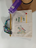 AYO HAND PAINTED TOTE AYO HAND PAINTED TOTE