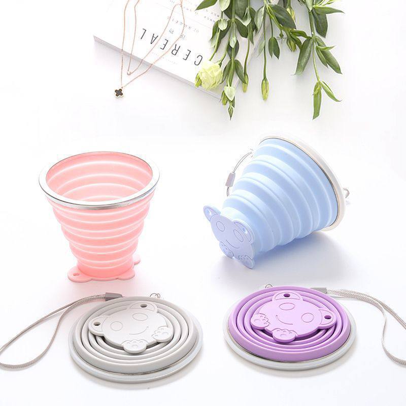 Portable Foldable Collapsible Travel Cup