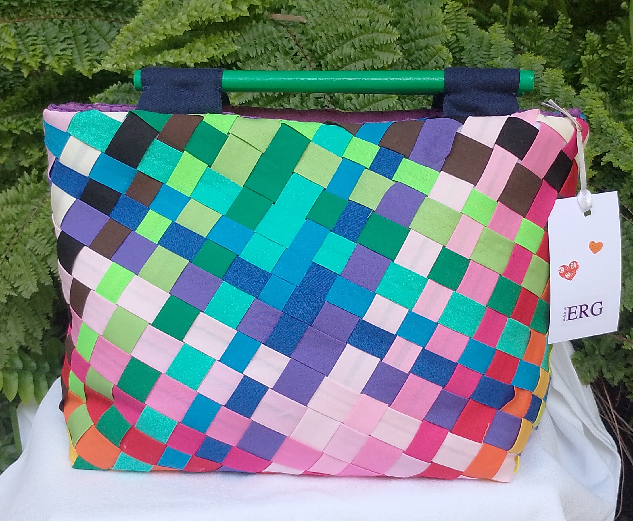 Bolsa Tejida Colores BT001