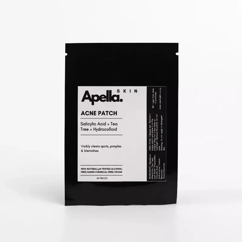 A sachet of Acne Patches that helps to reduce pimple size and cover pimples.