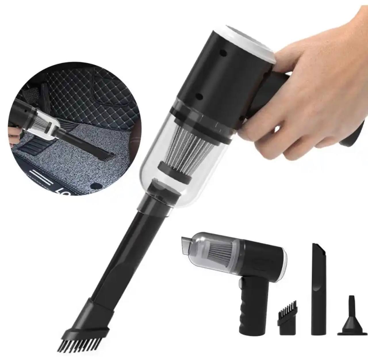 PORTABLE RECHARGEABLE HAND-HELD VACUUM CLEANER