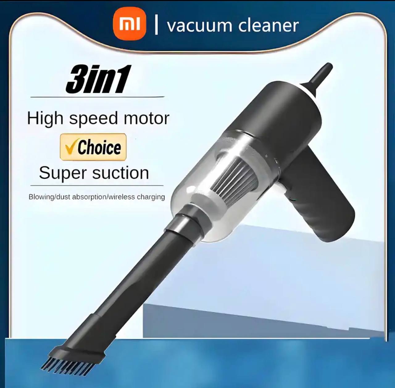 PORTABLE RECHARGEABLE HAND-HELD VACUUM CLEANER