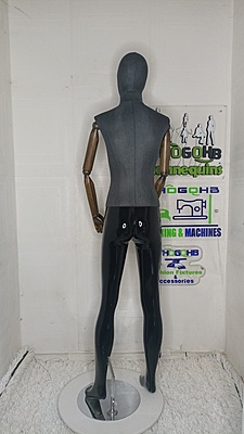 The bourgeoisie Fabric & Wooden Full Fibreglass Male Mannequin