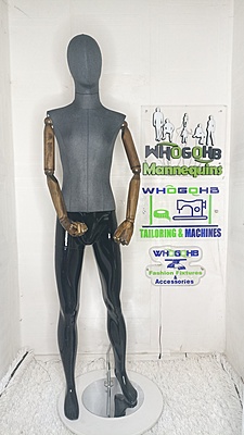 The bourgeoisie Fabric & Wooden Full Fibreglass Male Mannequin