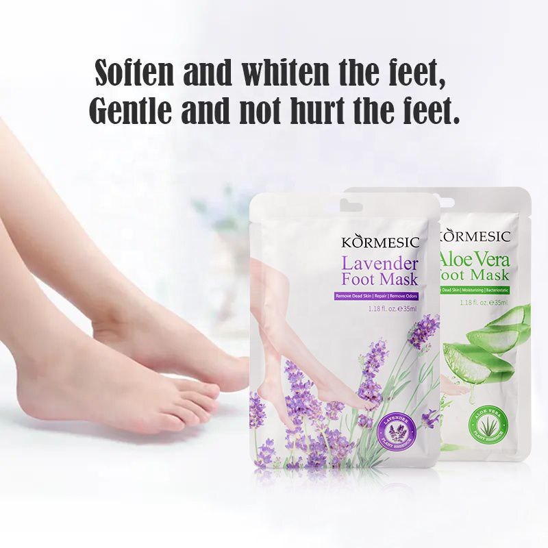 KORMESIC FOOT PEEL, FOOT CARE DIY PEDICURE FOOT MASK
