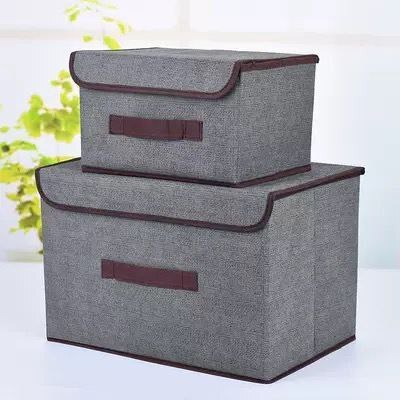 2IN1 STORAGE BOX FOR CLOTHES, TOYS AND OTHERVALUABLES