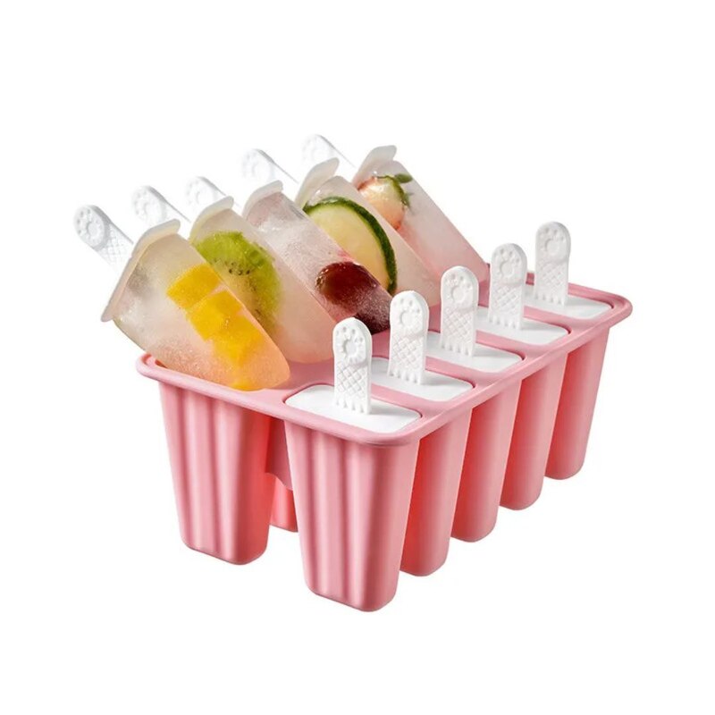 Silicon Popsicles maker 10 Holes