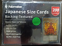 Fabmaker Yu-Gi-Oh! card sleeves 200 sleeves