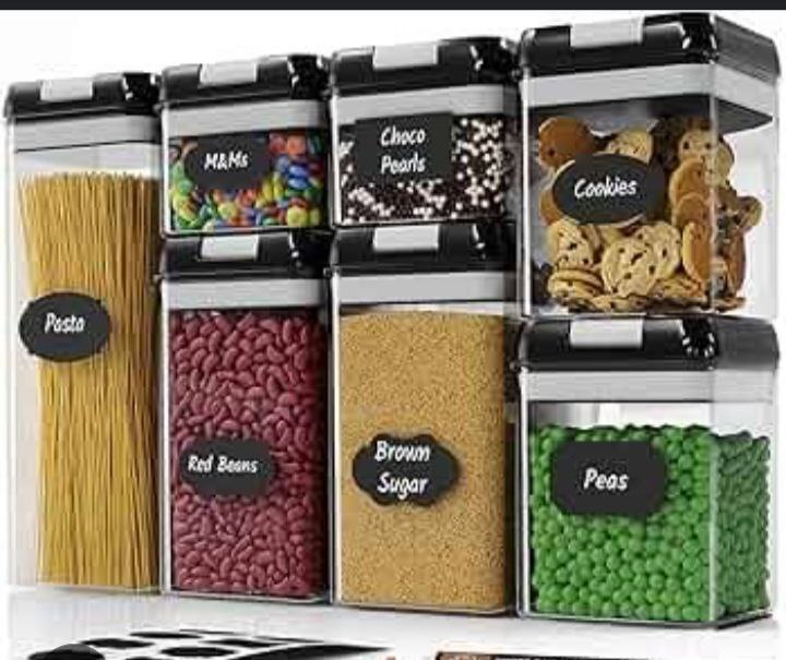 7 PIECES AIR- TIGHT STORAGE