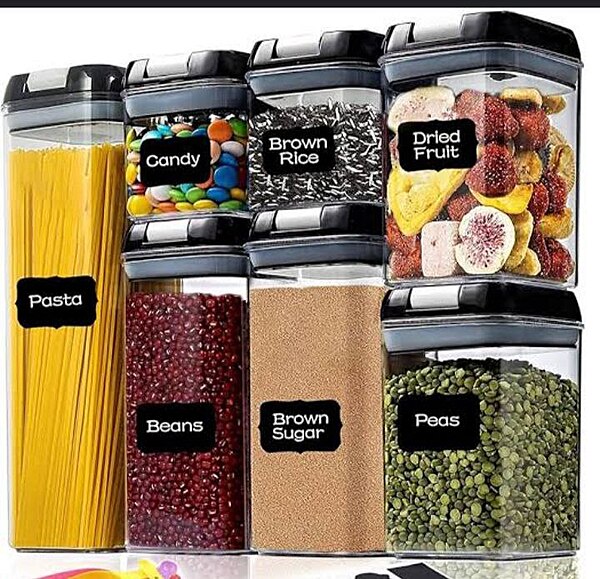 7 PIECES AIR- TIGHT STORAGE
