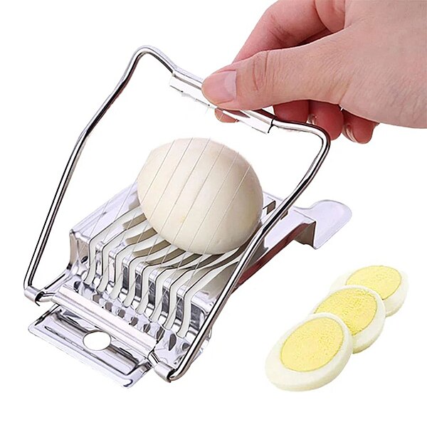 STAINLESS STEEL EGG SLICER