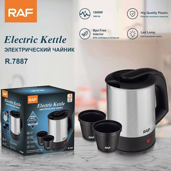 RAF500ML ELECTRIC JUG WITH 2 CUPS