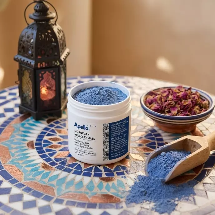 Brightening Nila & Rhassoul Clay Mask
