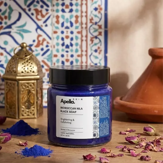 Moroccan Black Soap with Nila