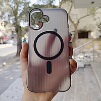 Line Frosted Magsafe Case