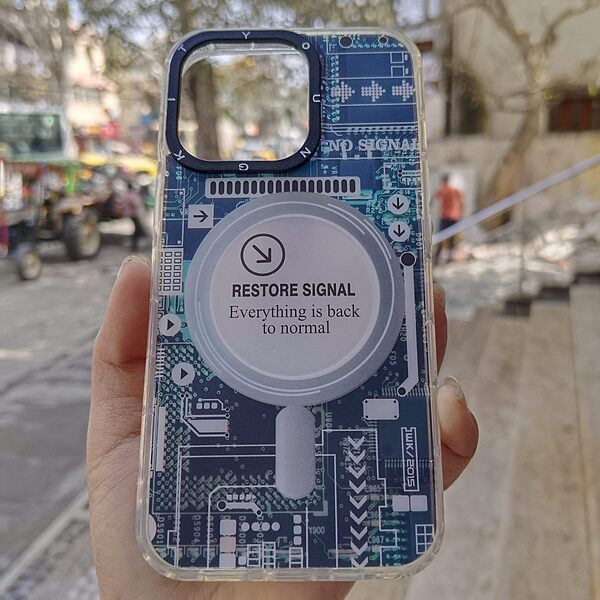 Mechanical Printed Magsafe Case