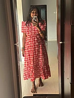 Red elephant cotton