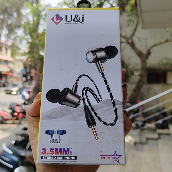 3.5MM Braided Magnetic Earphone U&I 1872