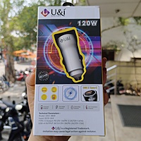 U&I 120W Car Charger Dual Port