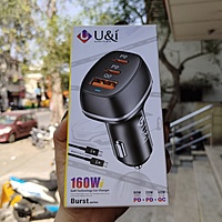 U&I 160W Car Charger Gan Technology